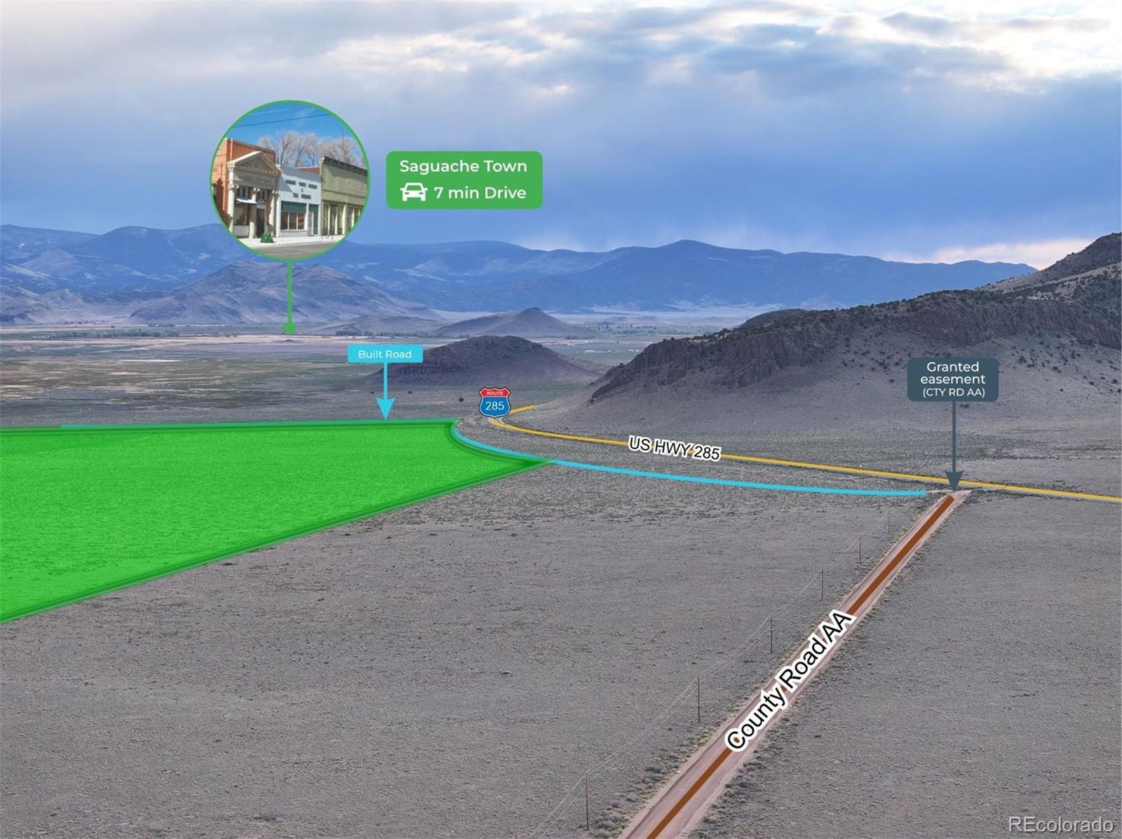 005 285 Highway, Saguache, CO 81149, ,Land,For Sale,285 Highway,REC8430577