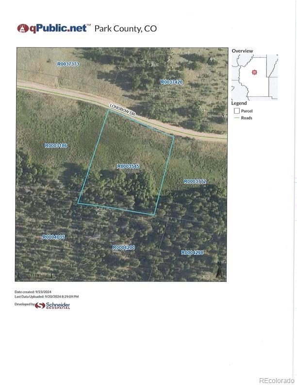581 Longbow Drive, Como, CO 80432, ,Land,For Sale,Longbow,REC1527074