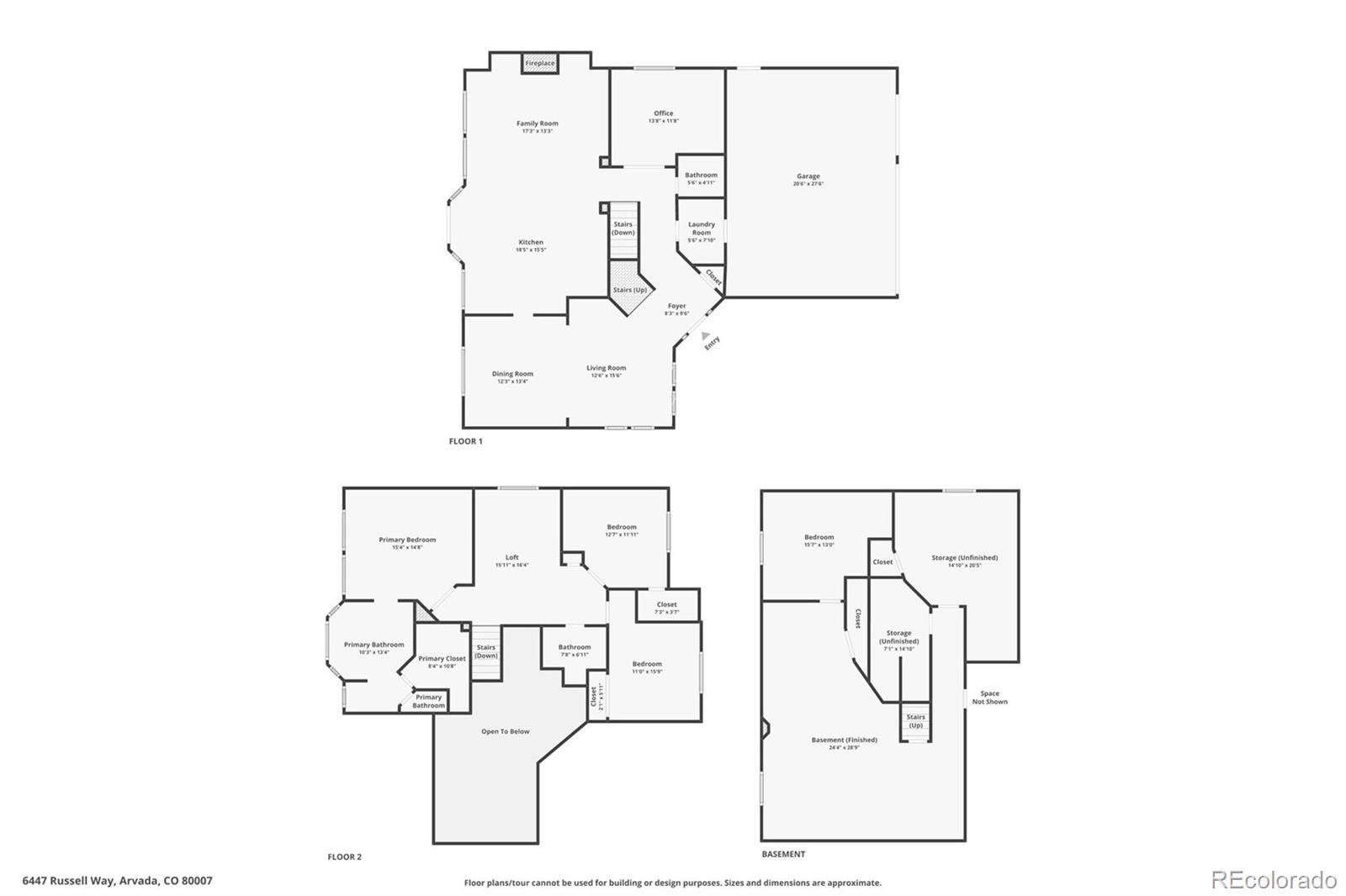 6447 Russell Way, Arvada, CO 80007, 4 Bedrooms Bedrooms, ,3 BathroomsBathrooms,Residential,For Sale,Russell,REC2686282