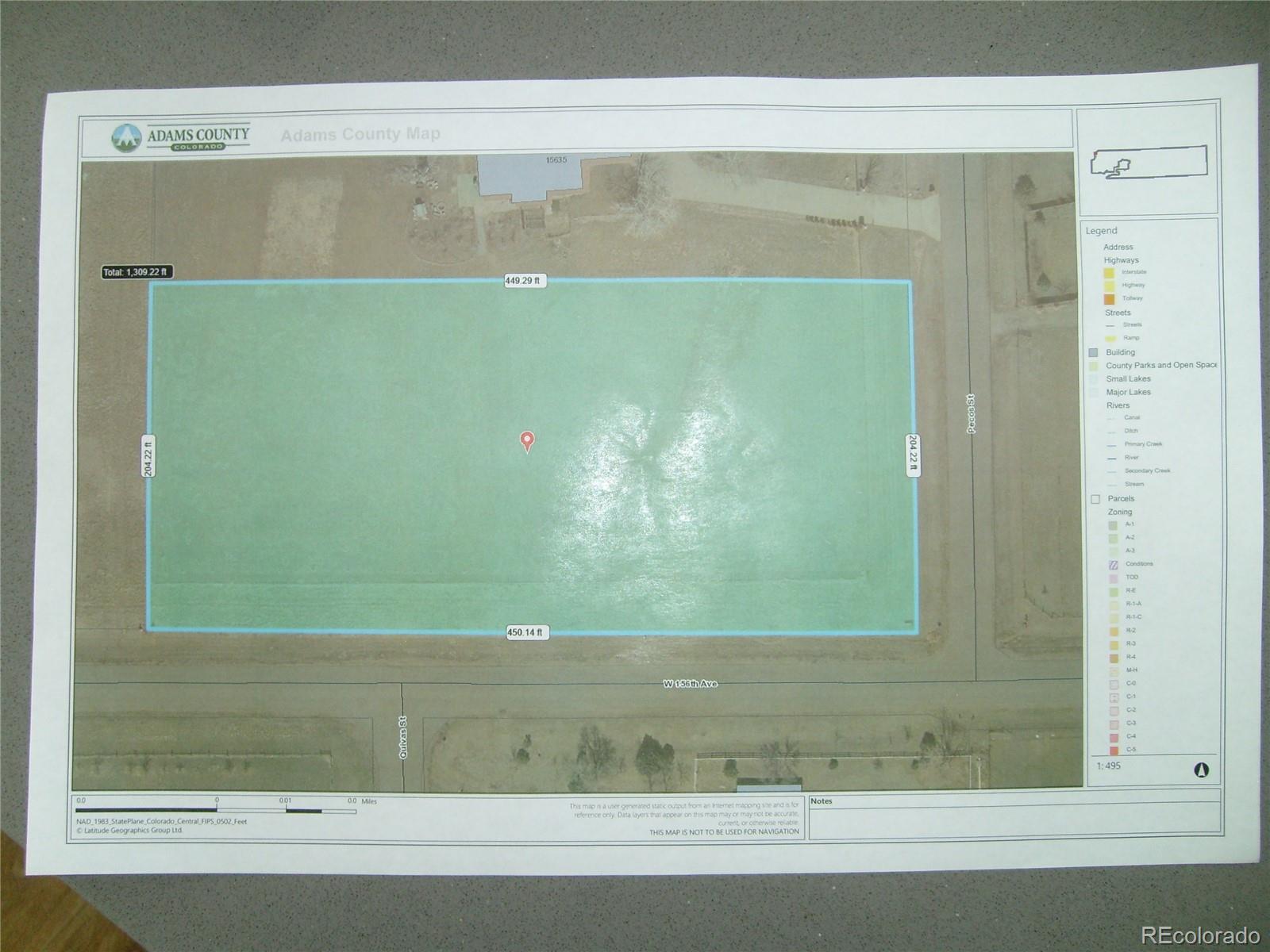 0 Vacant Land Colby Subd lot 2, Broomfield, CO 80023, ,Land,For Sale,Vacant Land Colby Subd lot 2,REC5458774