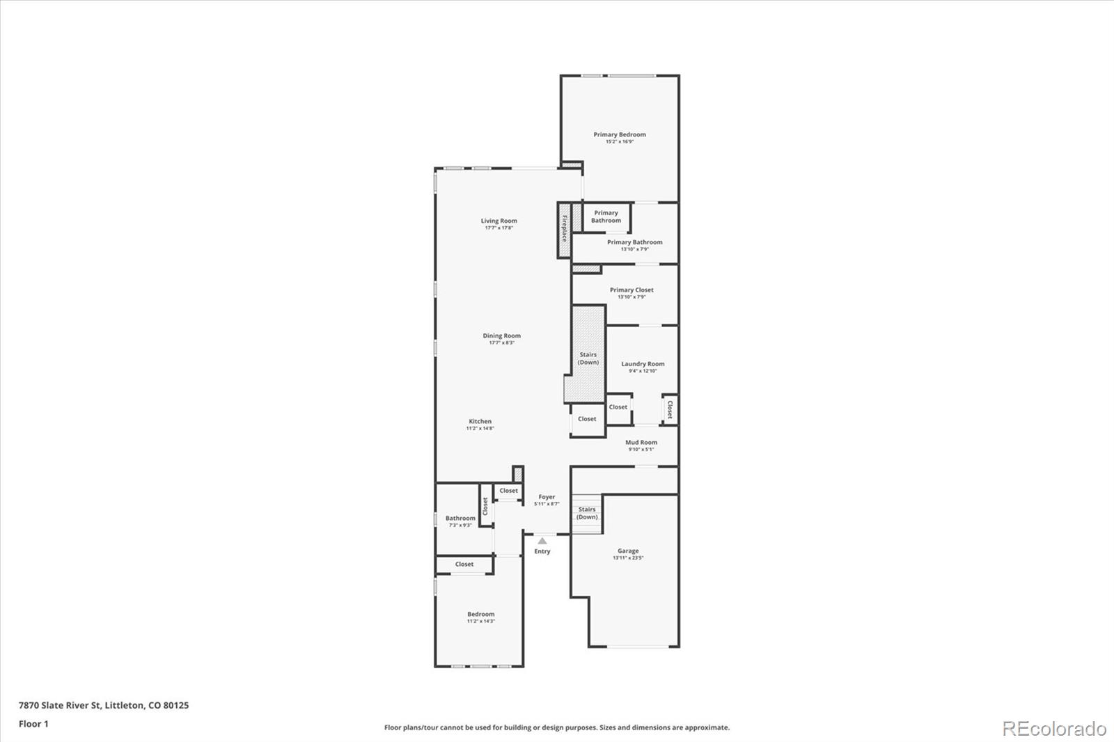 7870 Slate River Street, Littleton, CO 80125, 2 Bedrooms Bedrooms, ,2 BathroomsBathrooms,Residential,For Sale,Slate River,REC9635772