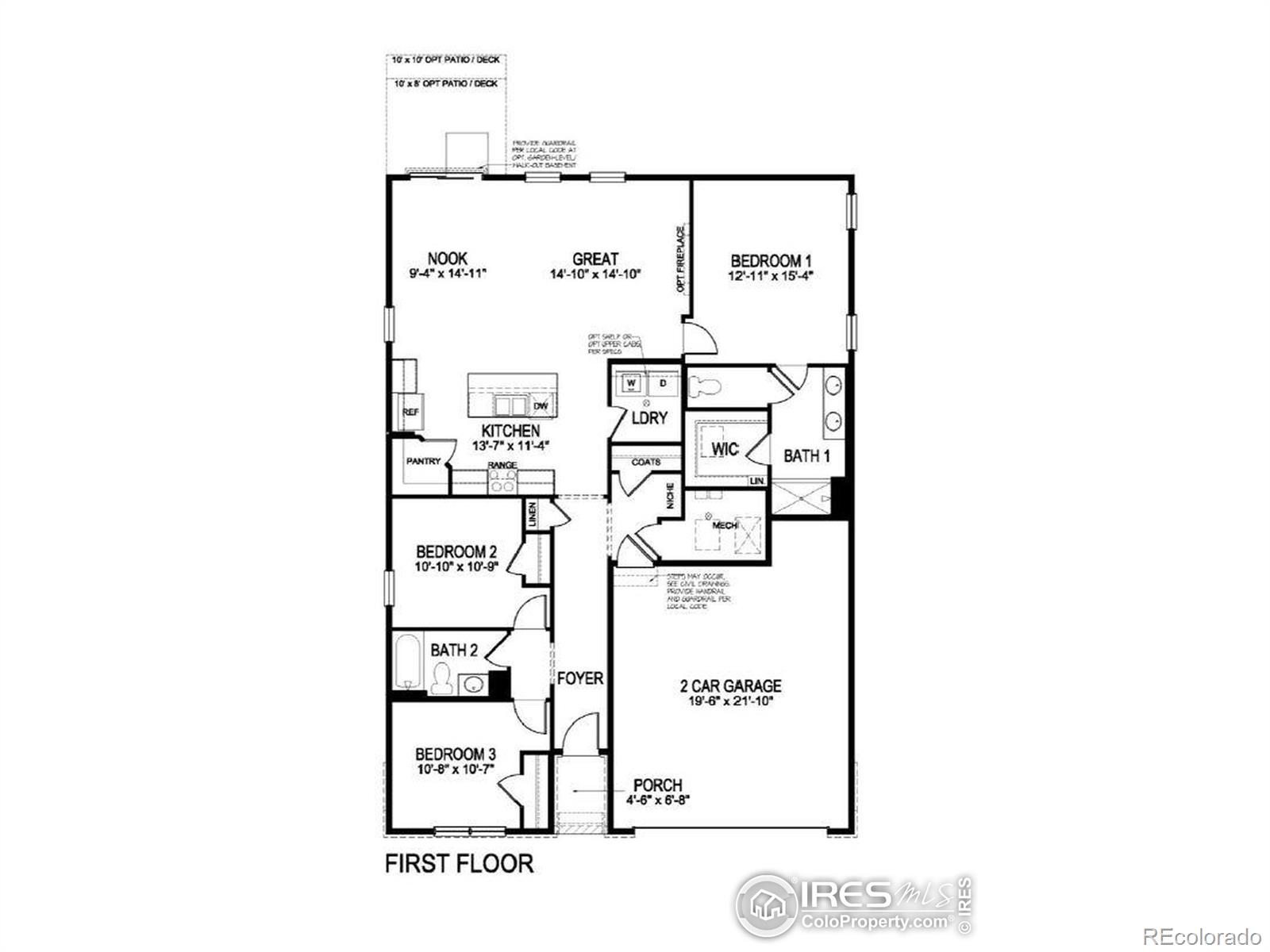 1832 Floating Leaf Drive, Fort Collins, CO 80528, 3 Bedrooms Bedrooms, ,2 BathroomsBathrooms,Residential,For Sale,Floating Leaf,RECIR1021421