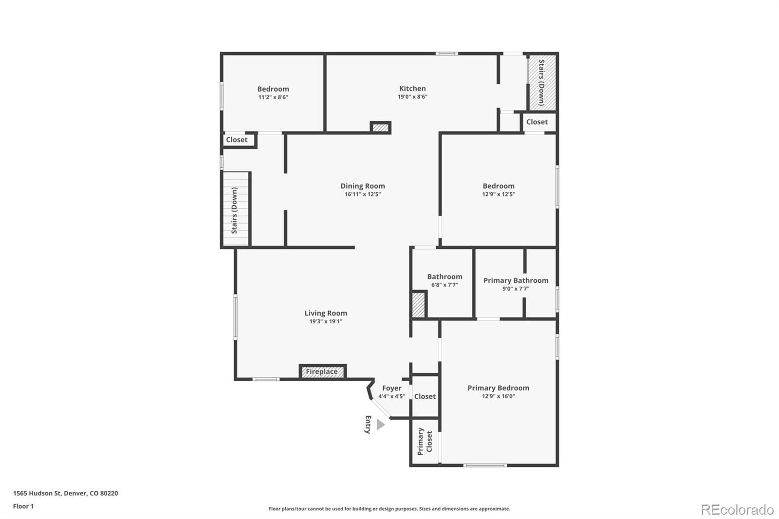 1565 Hudson Street, Denver, CO 80220, 5 Bedrooms Bedrooms, ,4 BathroomsBathrooms,Residential,For Sale,Hudson,REC9355241