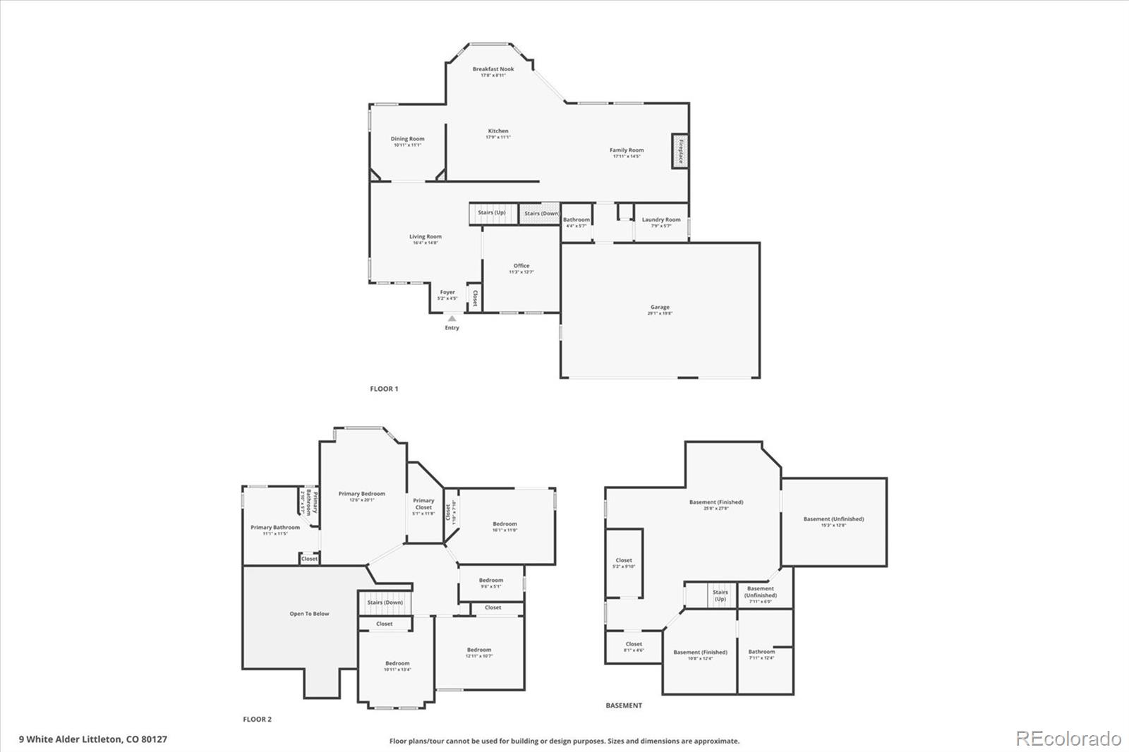 9 White Alder, Littleton, CO 80127, 5 Bedrooms Bedrooms, ,3 BathroomsBathrooms,Residential,For Sale,Bradford Place,White Alder,REC2822881