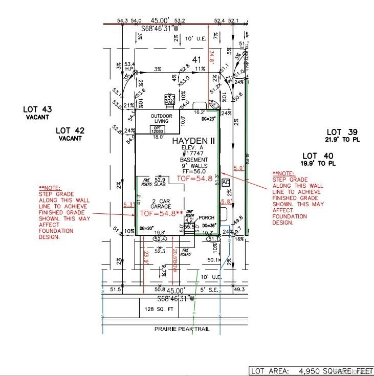 17747 Prairie Peak Trail, Parker, CO 80134, 4 Bedrooms Bedrooms, ,3 BathroomsBathrooms,Residential,For Sale,Town Collection,Prairie Peak,REC5848201