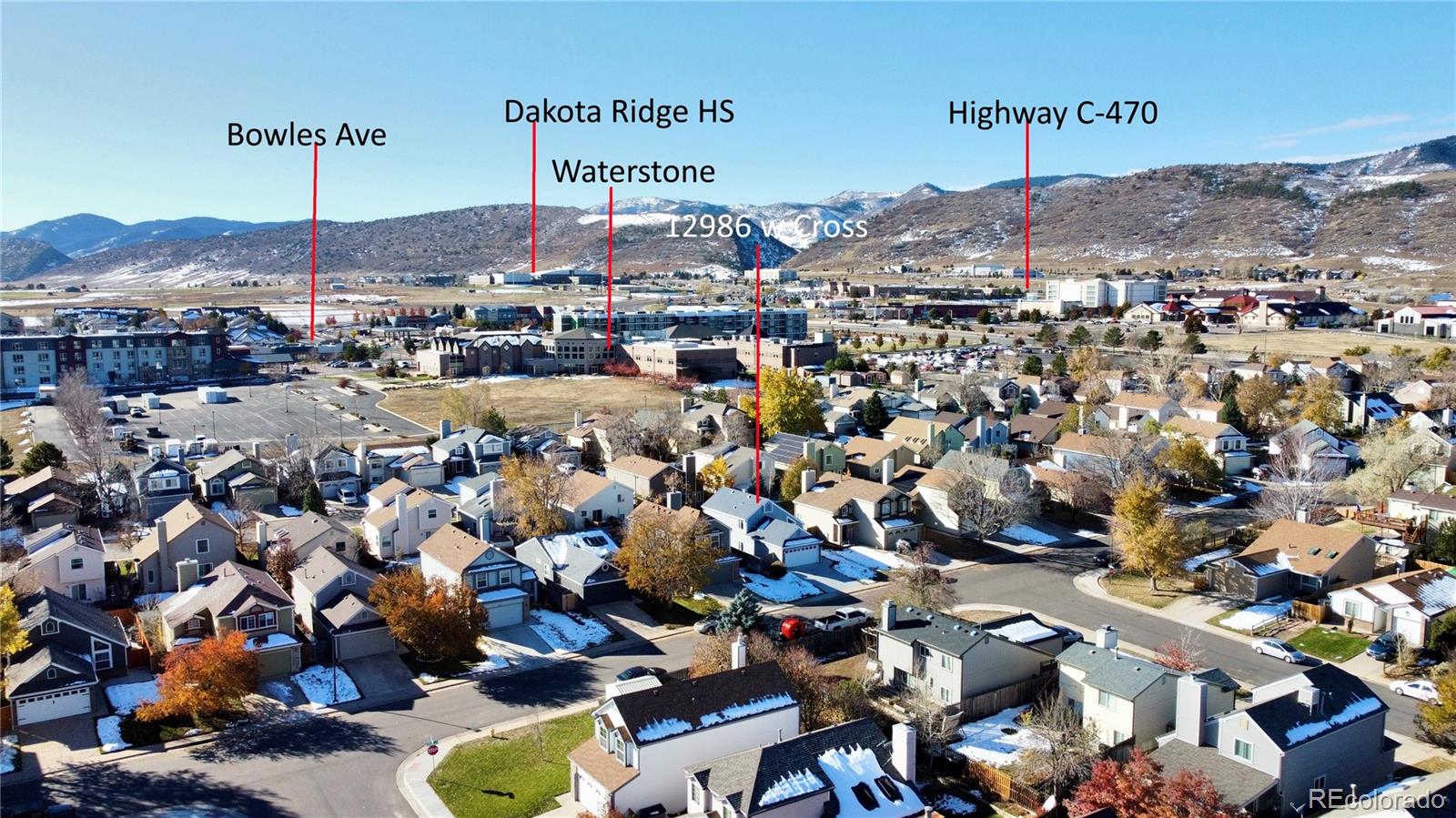 12986 W Cross Drive, Littleton, CO 80127, 4 Bedrooms Bedrooms, ,2 BathroomsBathrooms,Residential,For Sale,Cross,REC2329173