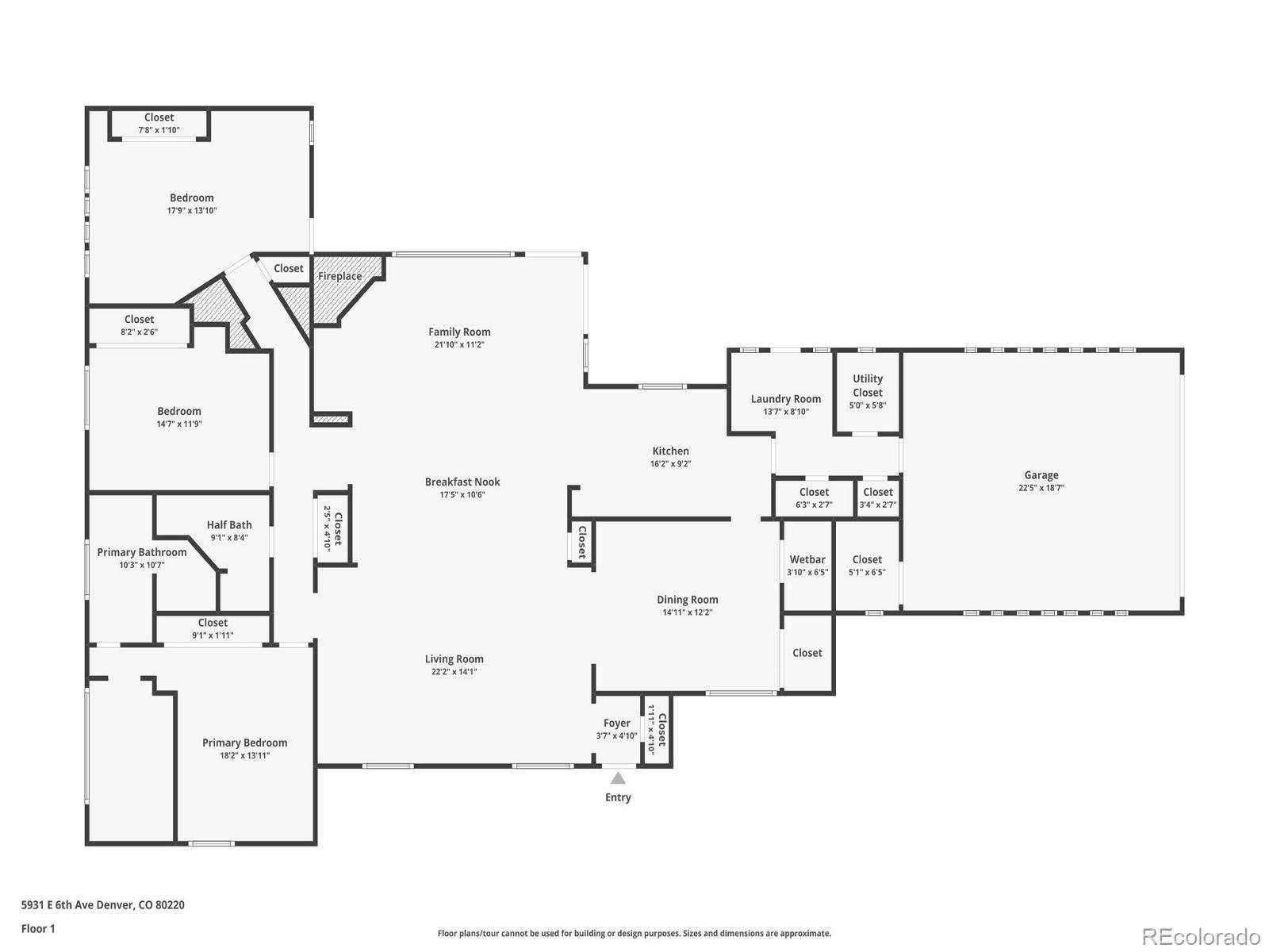 5931 6th, Denver, CO 80220, 3 Bedrooms Bedrooms, ,2 BathroomsBathrooms,Residential,For Sale,6th,REC3629076