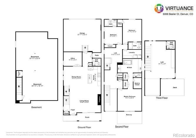 6068 Beeler Court, Denver, CO 80238, 3 Bedrooms Bedrooms, ,5 BathroomsBathrooms,Residential,For Sale,Beeler,REC7296753