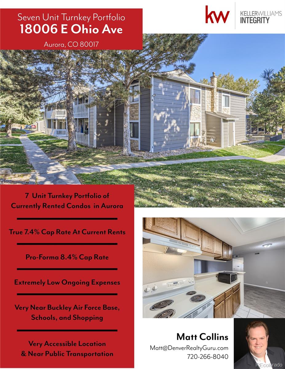 18034 Ohio Avenue #103, Aurora, CO 80017, 3 Bedrooms Bedrooms, ,2 BathroomsBathrooms,Income,For Sale,Robinwood,Ohio,REC4845226