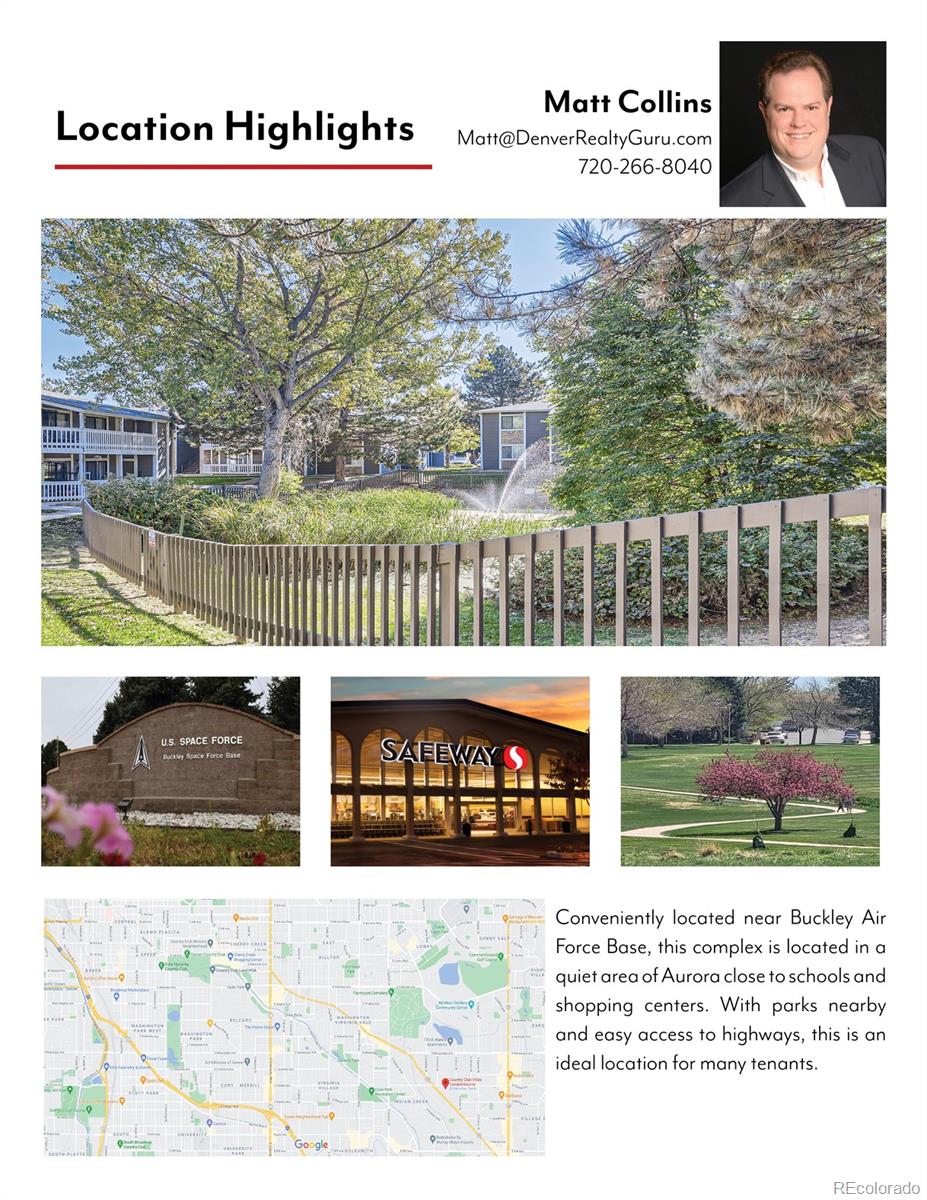 18034 Ohio Avenue #103, Aurora, CO 80017, 3 Bedrooms Bedrooms, ,2 BathroomsBathrooms,Income,For Sale,Robinwood,Ohio,REC4845226