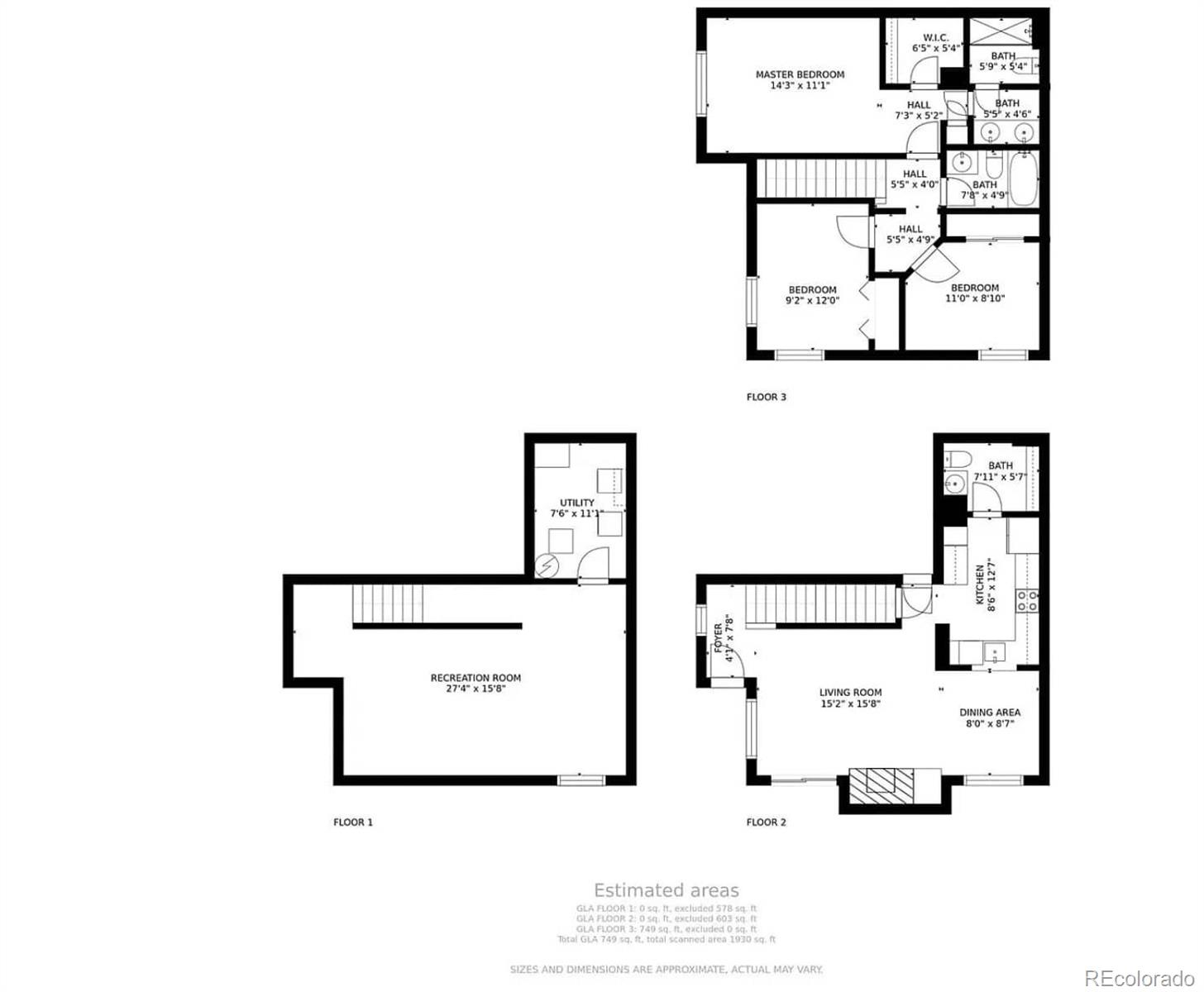 10330 Jewell Avenue #A, Lakewood, CO 80232, 4 Bedrooms Bedrooms, ,3 BathroomsBathrooms,Residential,For Sale,Jewell,REC9923163