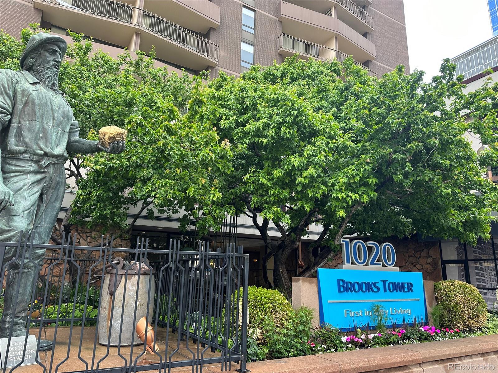 1020 15th Street #26J, Denver, CO 80202, 2 Bedrooms Bedrooms, ,2 BathroomsBathrooms,Rental,For Rent,Brooks Tower,15th,REC9955606