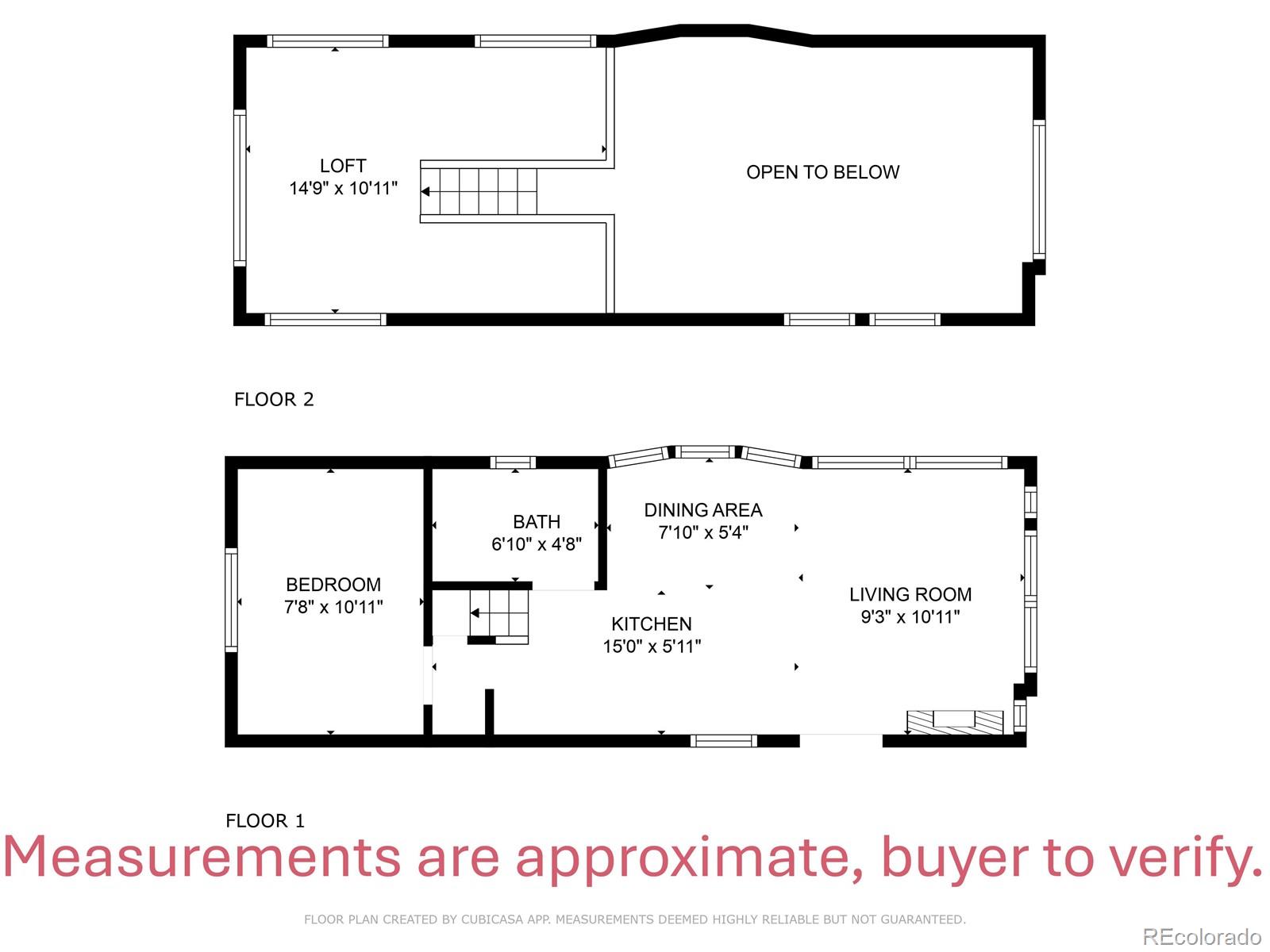 10795 County Road 197 A #55, Nathrop, CO 81236, 1 Bedroom Bedrooms, ,1 BathroomBathrooms,Residential,For Sale,County Road 197 A,REC4163977
