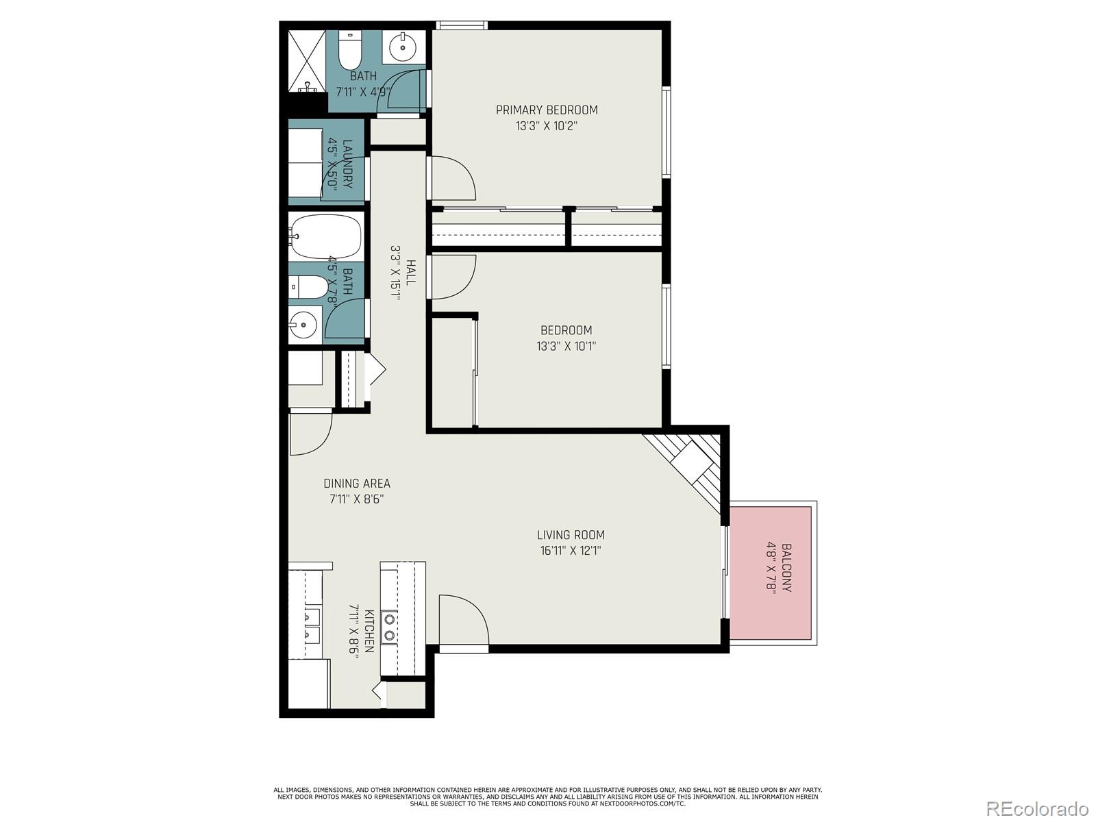 14413 Jewell Avenue #204, Aurora, CO 80012, 2 Bedrooms Bedrooms, ,2 BathroomsBathrooms,Residential,For Sale,Jewell,REC6551595