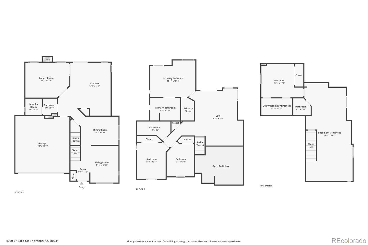 4050 133rd Circle, Thornton, CO 80241, 4 Bedrooms Bedrooms, ,4 BathroomsBathrooms,Residential,For Sale,133rd,REC8112696