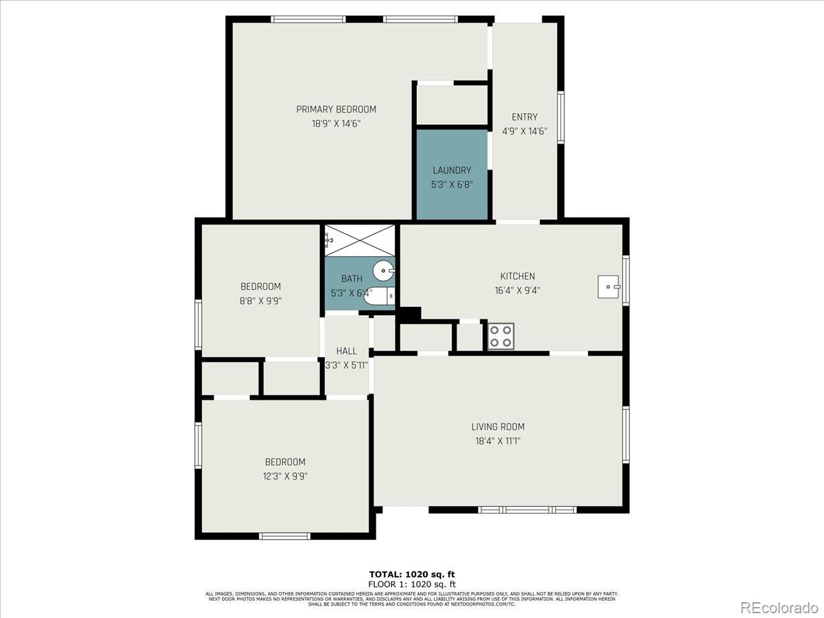 1716 6th Street, Greeley, CO 80631, 3 Bedrooms Bedrooms, ,1 BathroomBathrooms,Residential,For Sale,6th,REC8340561