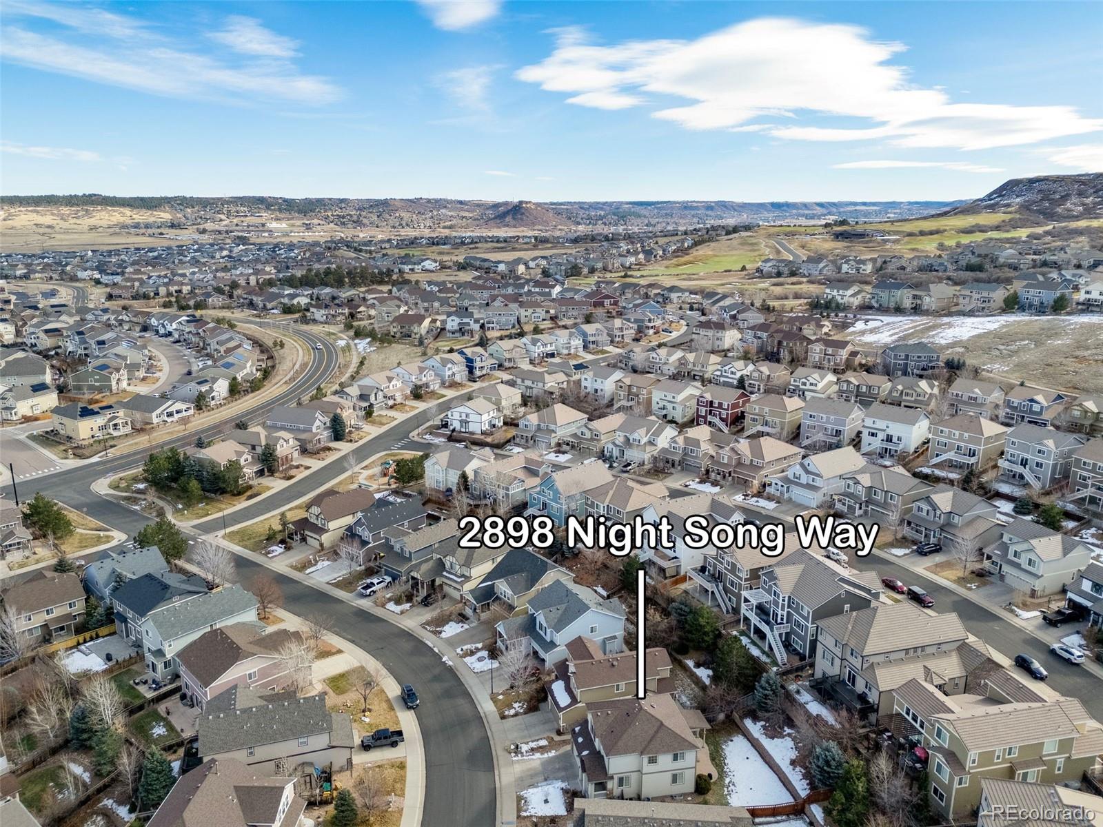 2898 Night Song Way, Castle Rock, CO 80109, 5 Bedrooms Bedrooms, ,4 BathroomsBathrooms,Residential,For Sale,Night Song,REC5422112