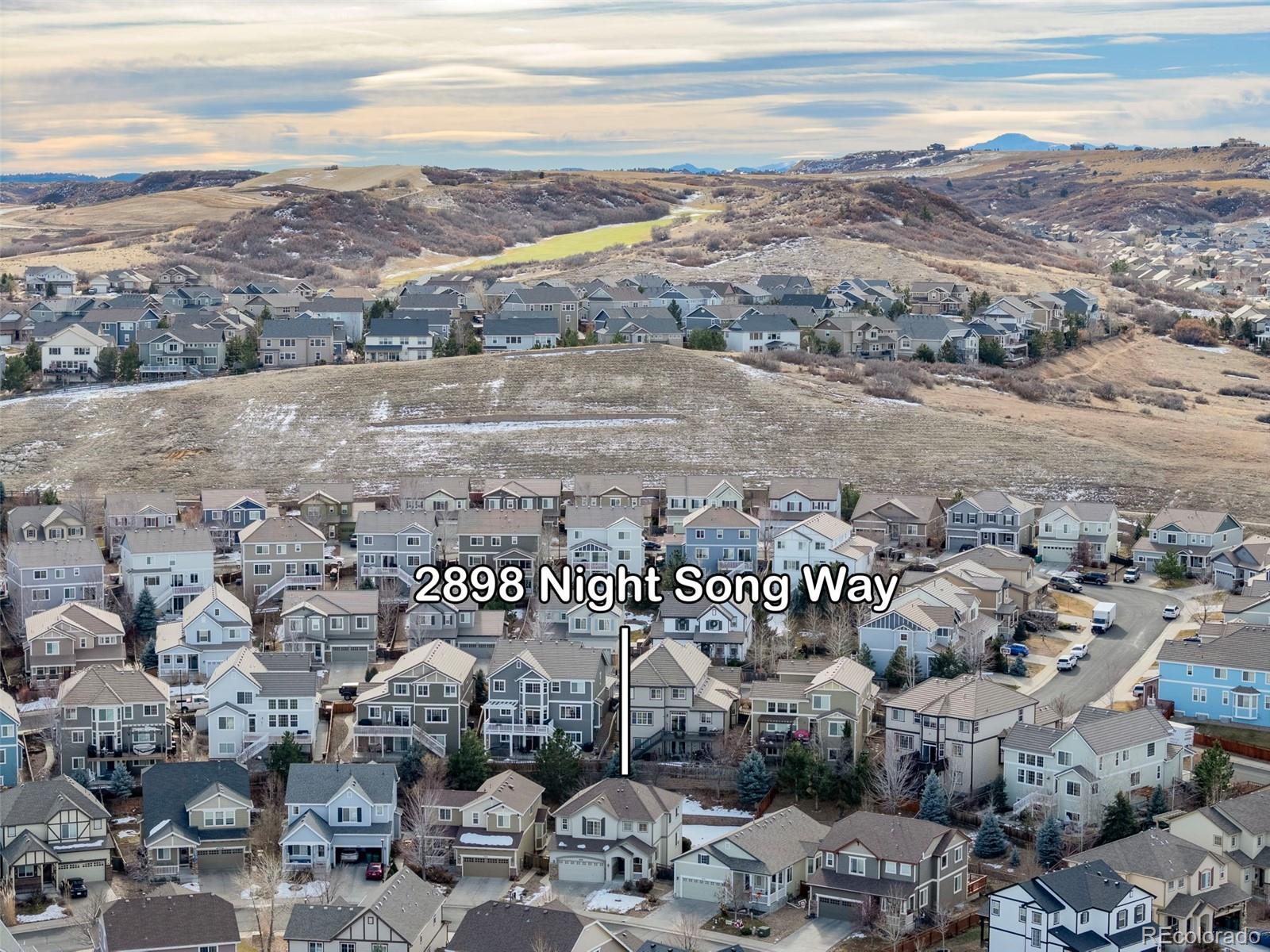 2898 Night Song Way, Castle Rock, CO 80109, 5 Bedrooms Bedrooms, ,4 BathroomsBathrooms,Residential,For Sale,Night Song,REC5422112