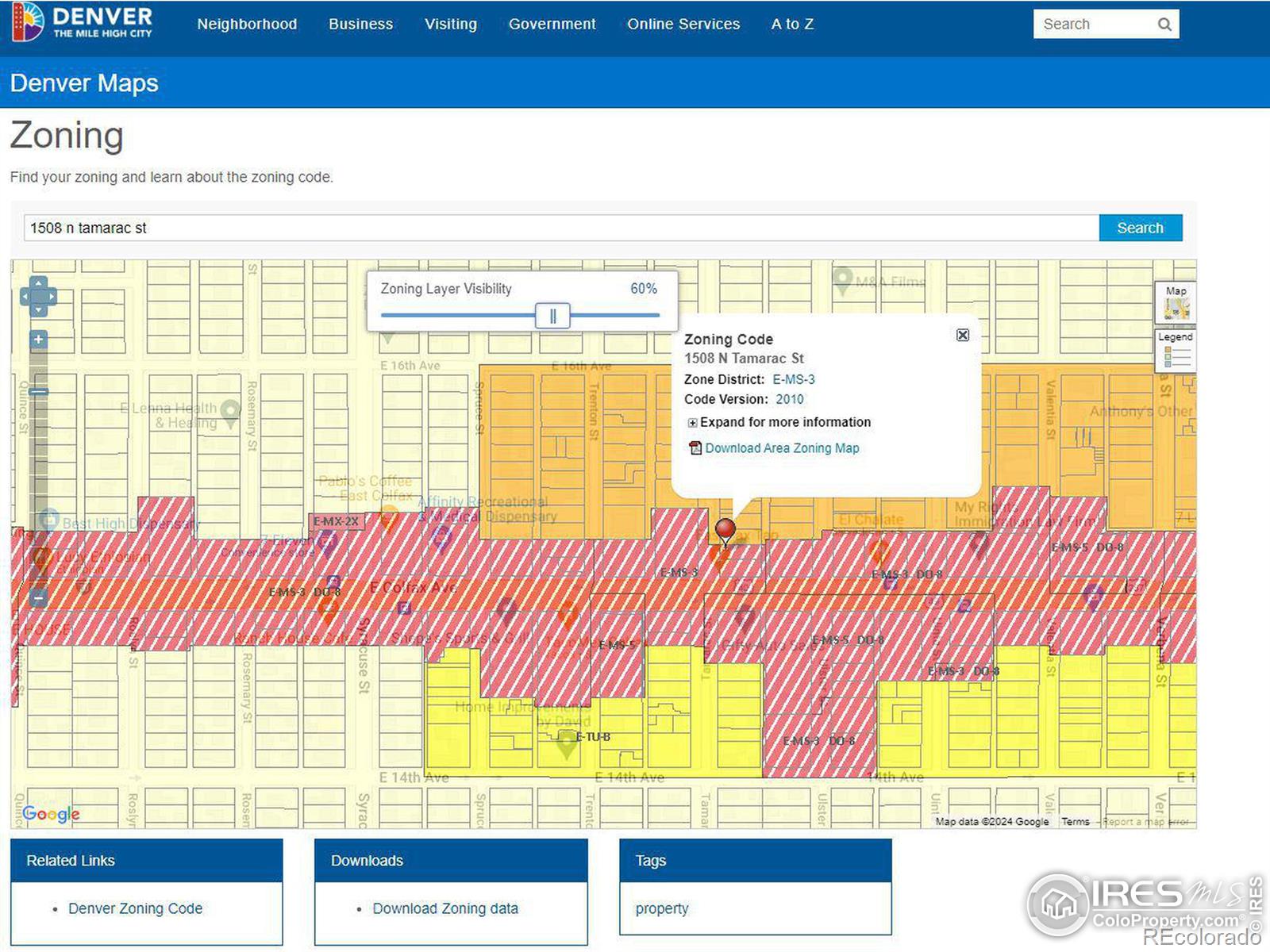 1508 Tamarac Street, Denver, CO 80220, ,Income,For Sale,Tamarac,RECIR1013366