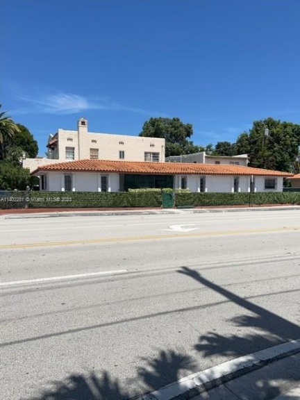 Front of Structure