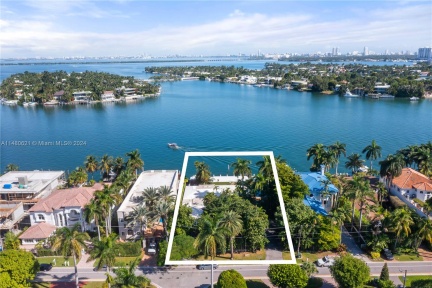 21,000 SF of Premier Waterfront on Hibiscus Island