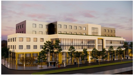 Rendering of approved project