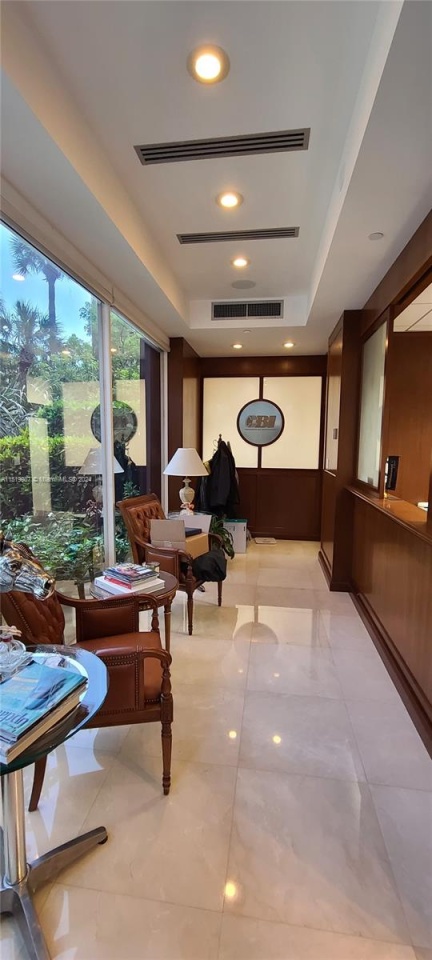 Private Entrance and Reception