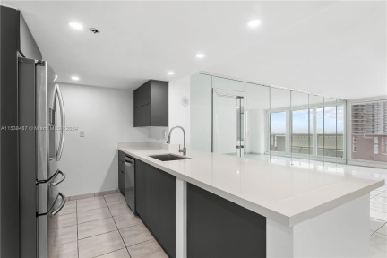 large Kitchen island