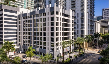 Front of the BRICKELL Ave and Building