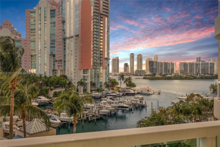 Marina view from balcony