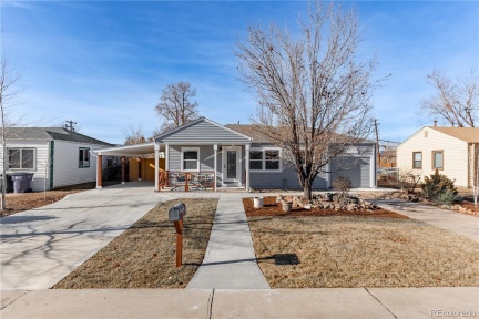 1925 Hazel Court, Denver, CO 80219, 3 Bedrooms Bedrooms, ,2 BathroomsBathrooms,Residential,For Sale,Hazel,REC4081921