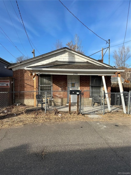 238 Bannock Street, Denver, CO 80223, 2 Bedrooms Bedrooms, ,1 BathroomBathrooms,Residential,For Sale,Bannock,REC3017612